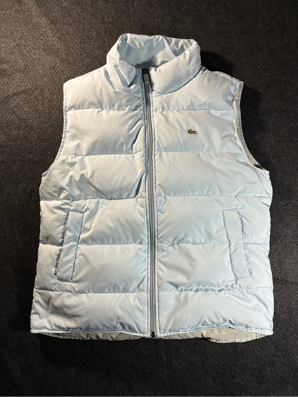 Lacoste Light Blue Women’s Puffer Vest